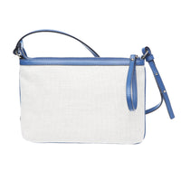 Trussardi Natural- Blue Crossbody Bag