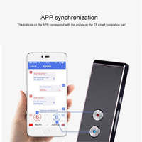 Portable T8 Smart Voice Translator Two-Way Real Time 30 Languages