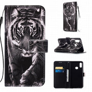 Tiger TPU Leather iPhone Wallet Case