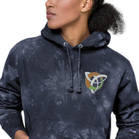Champion tie-dye Unisex  Hoodie with Celtic Circle and Knot