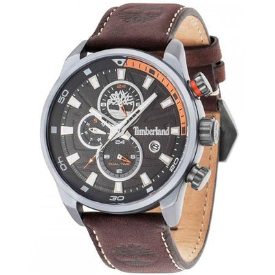 Timberland Henniker II Brown Leather Men's Watch TBL14816JLU02A