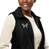 Columbia Women’s Fleece Vest with Embroidered Butterfly